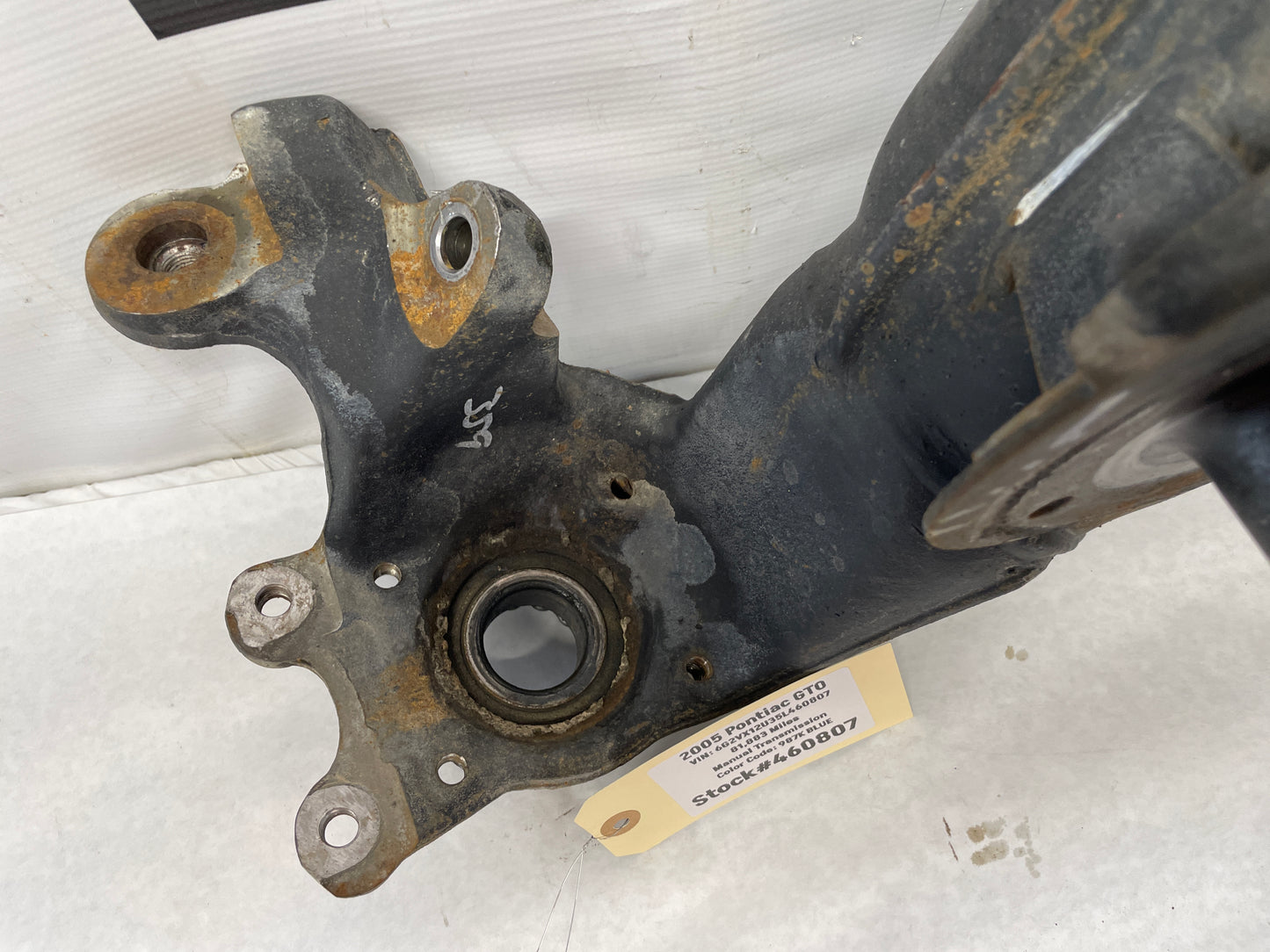 2005 Pontiac GTO RH Passenger Rear Suspension Trailing Control Arm OEM - Day's Parts Yard