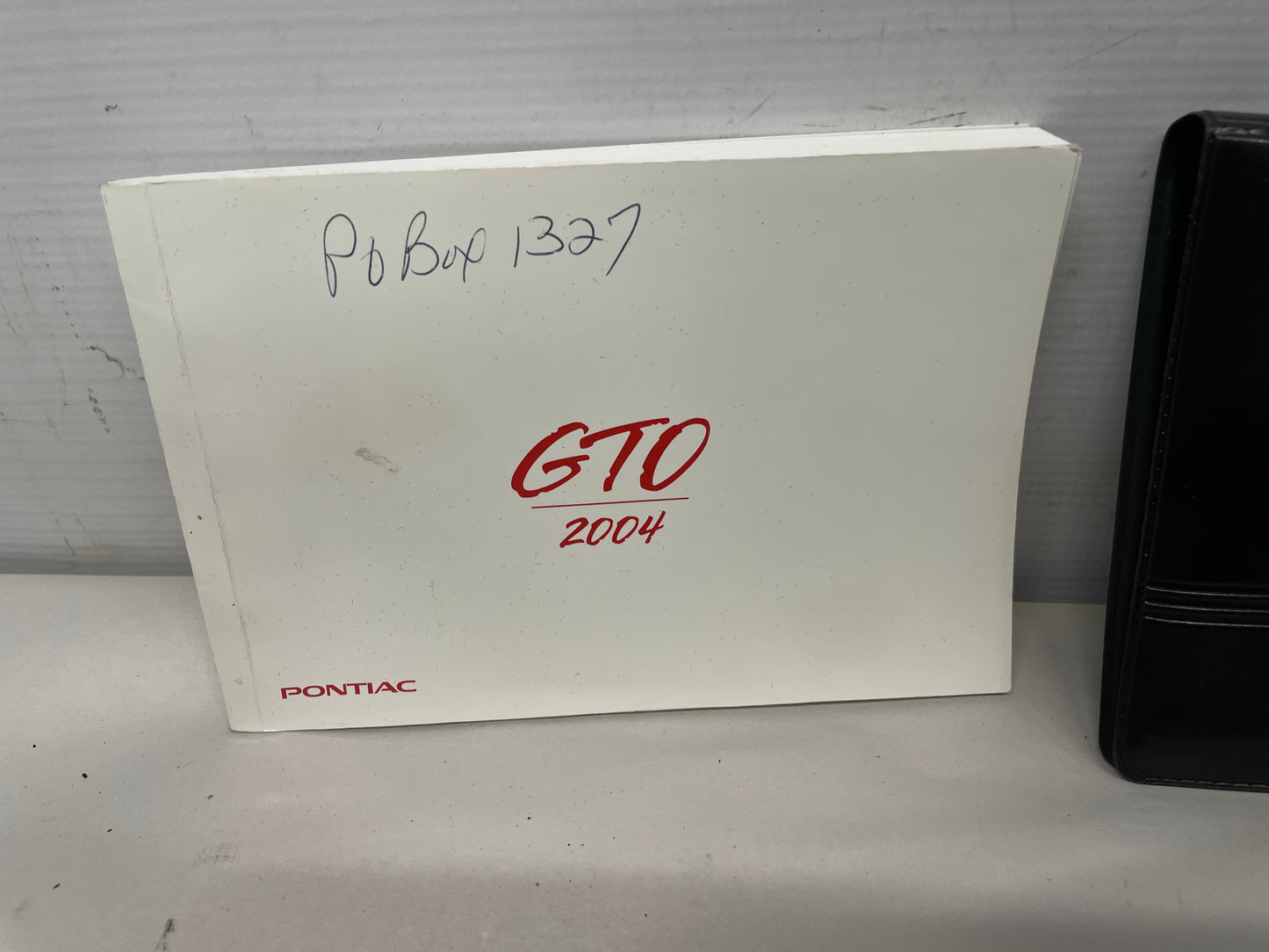 2004 Pontiac GTO Owners Manual Booklet OEM - Day's Parts Yard