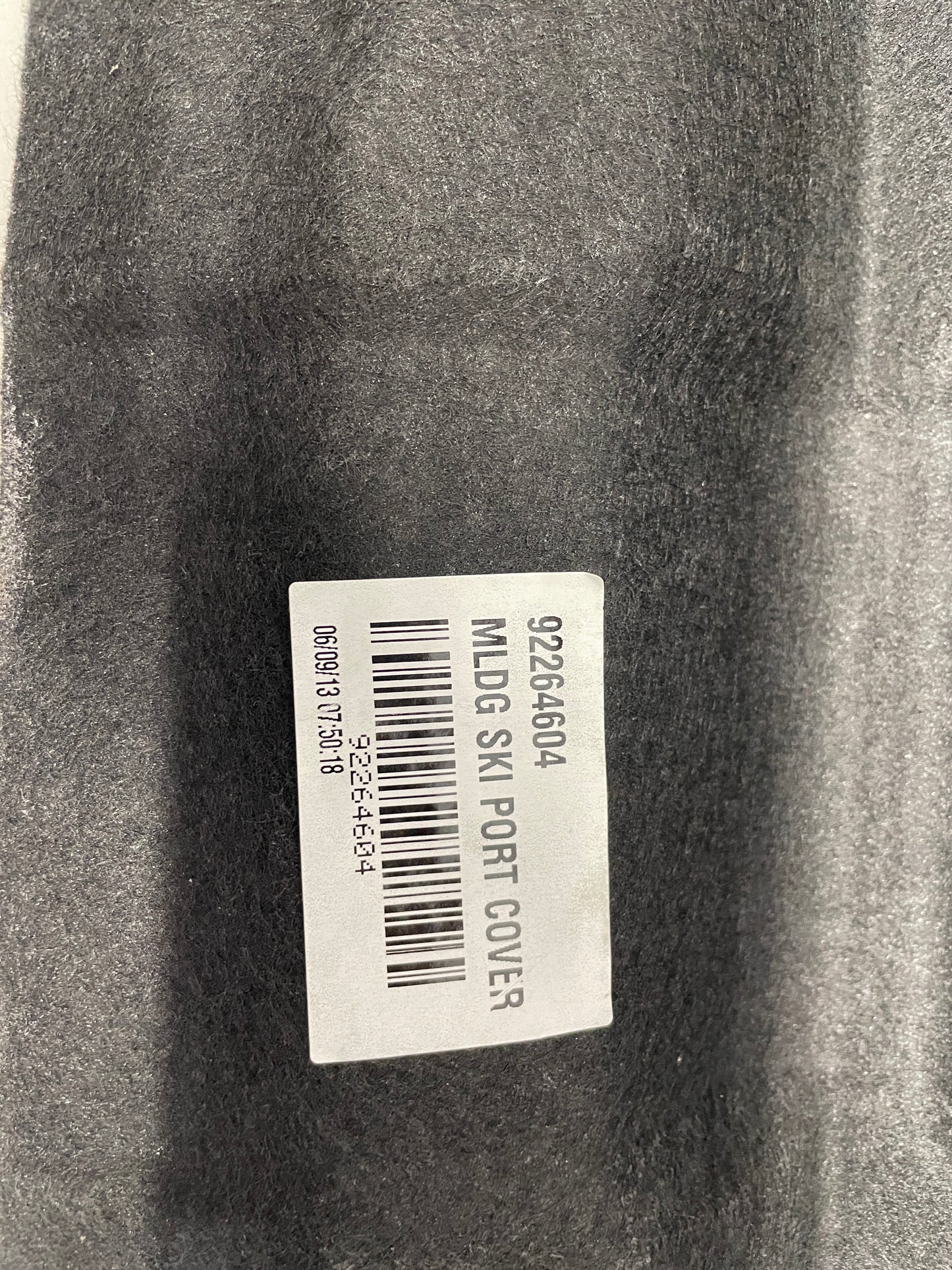 2014 Chevy SS Sedan Rear Seat Ski Port Felt Carpet OEM - Day's Parts Yard