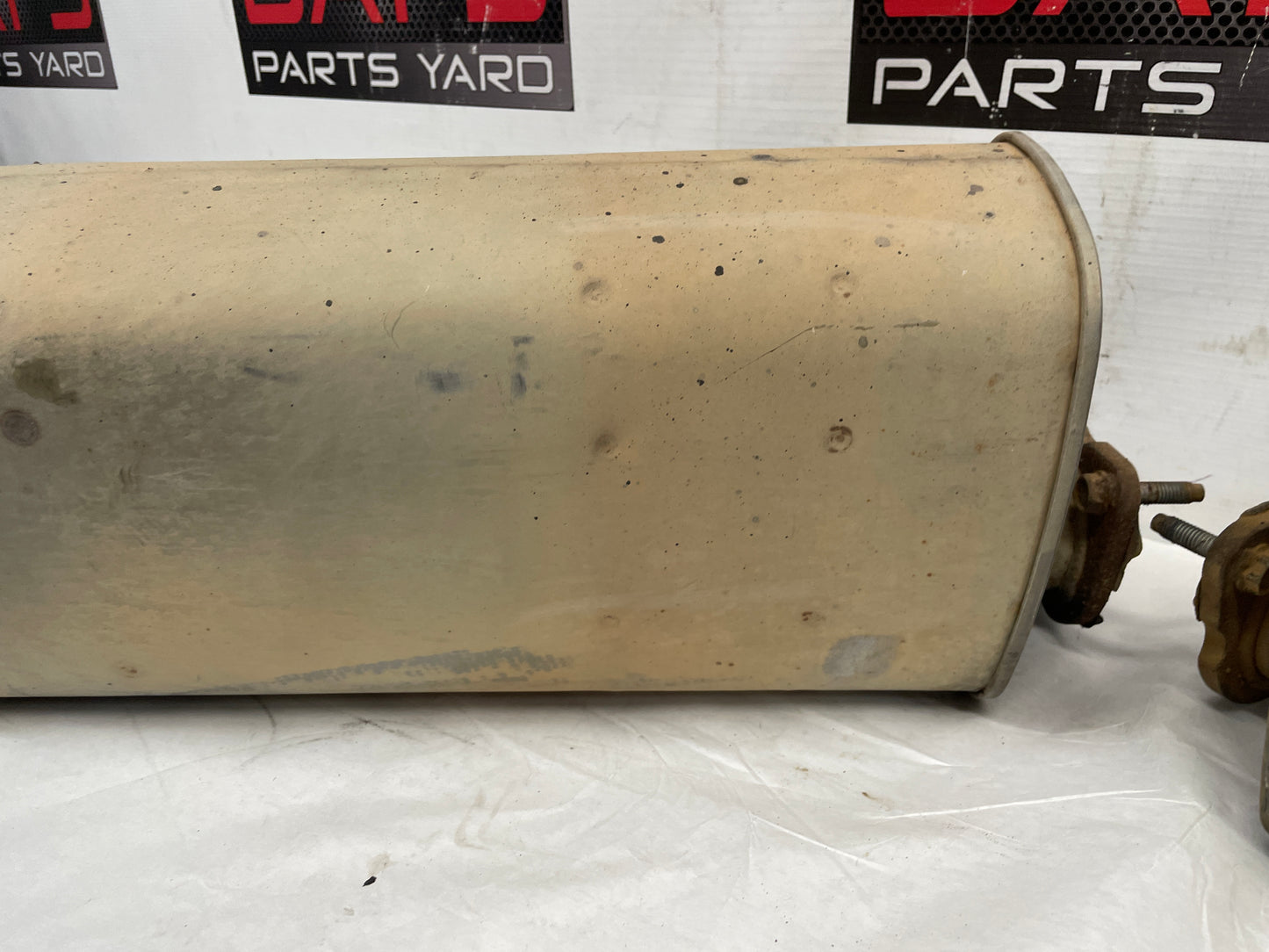 2006 Pontiac GTO RH & LH Axle Back Exhaust Mufflers Factory OEM - Day's Parts Yard