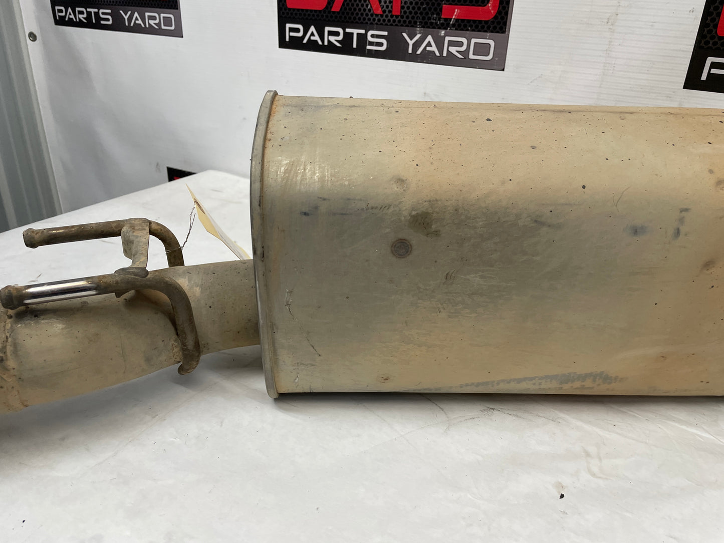 2006 Pontiac GTO RH & LH Axle Back Exhaust Mufflers Factory OEM - Day's Parts Yard