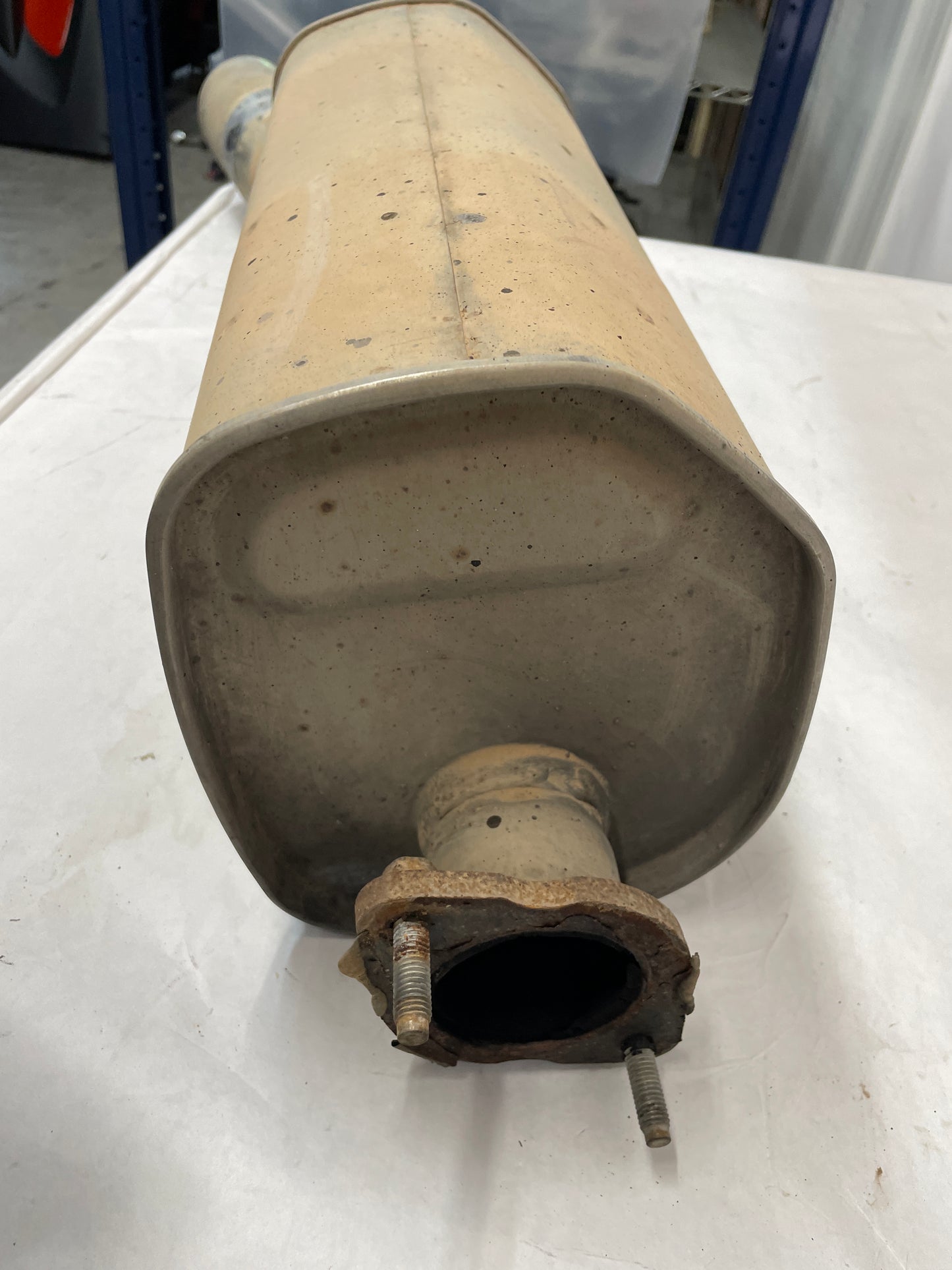 2006 Pontiac GTO RH & LH Axle Back Exhaust Mufflers Factory OEM - Day's Parts Yard