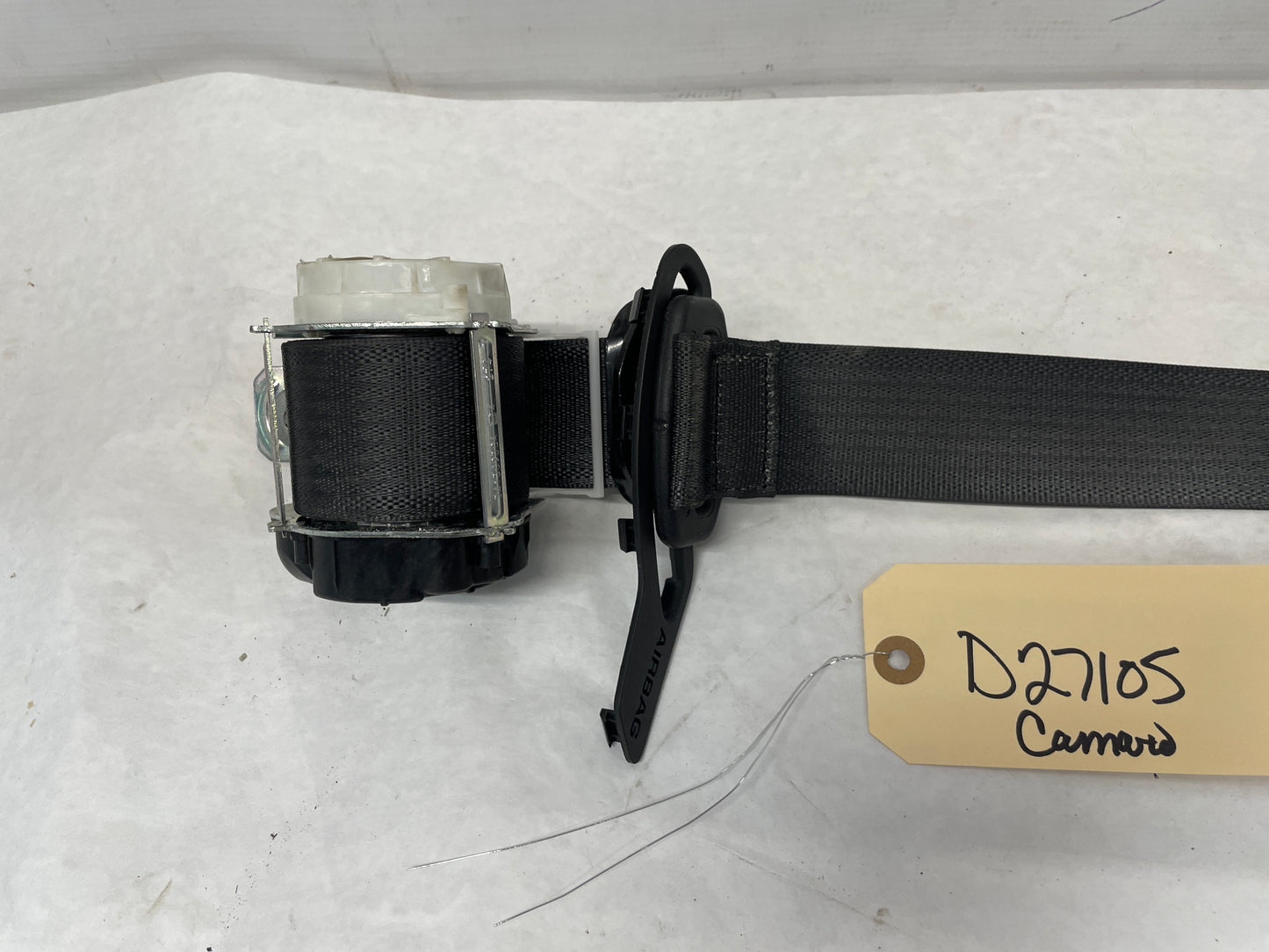 2017 Chevy Camaro SS LH Driver Rear Seat Belt Retractor OEM