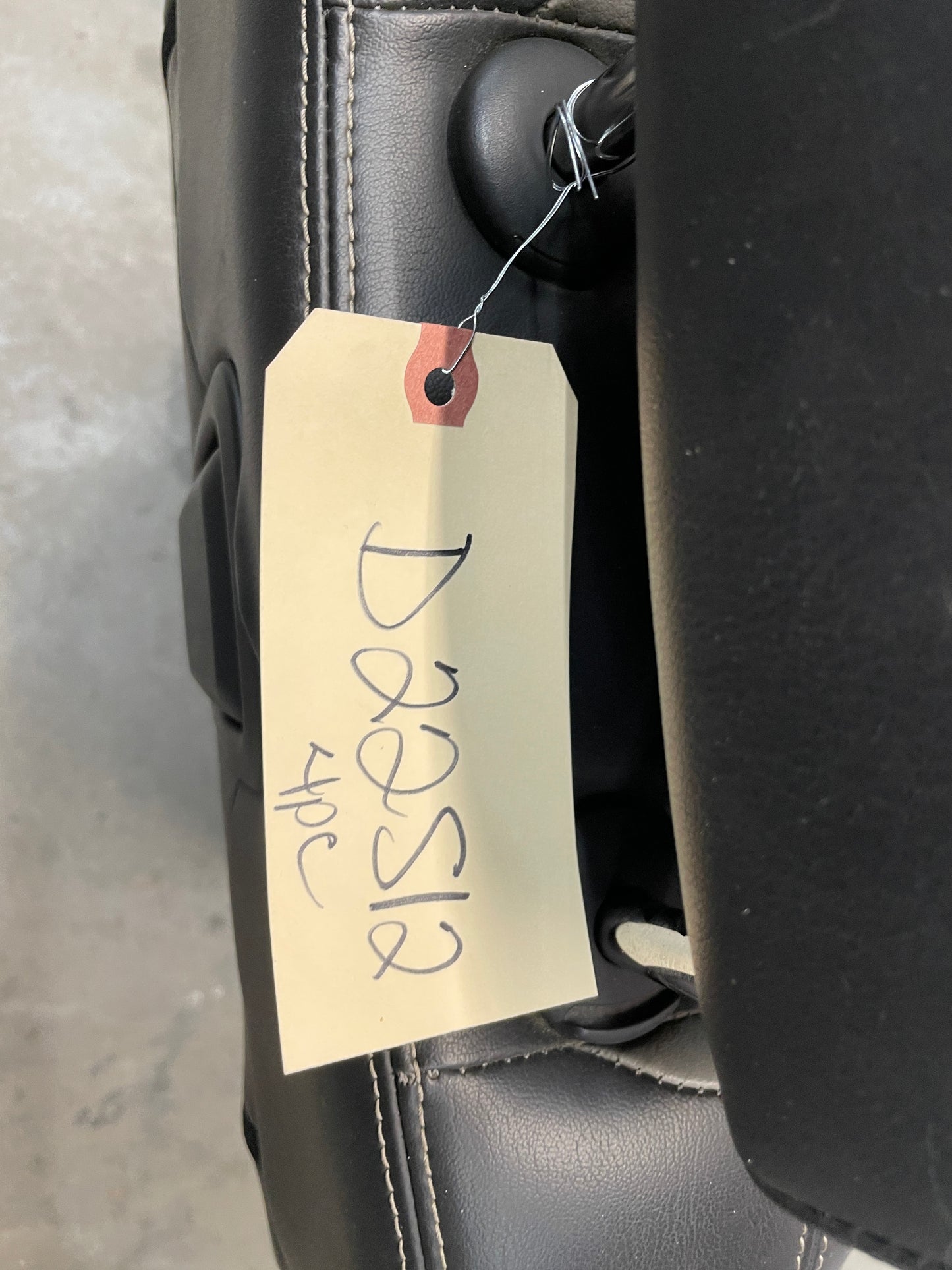2012 Chevy Camaro SS Seats Fronts and Rears Black and Gray Grey Leather OEM - Day's Parts Yard