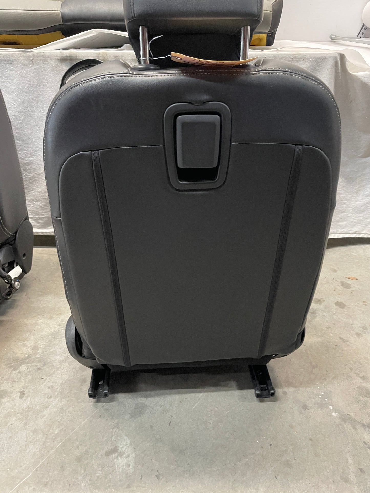 2012 Chevy Camaro SS Seats Fronts and Rears Black and Gray Grey Leather OEM - Day's Parts Yard