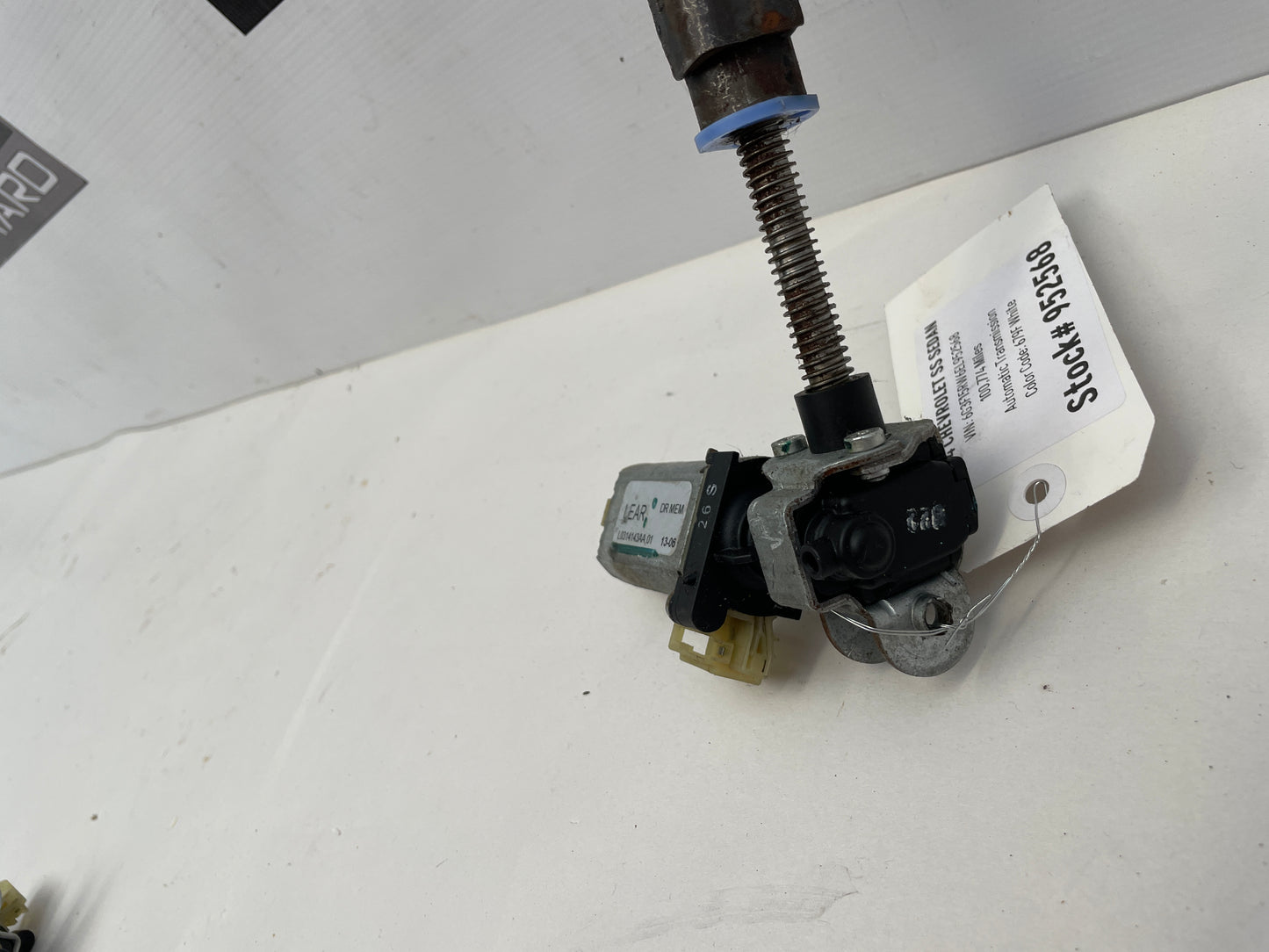 2014 Chevy SS Sedan Front LH Driver Seat Tack Adjustment Control Motor OEM - Day's Parts Yard