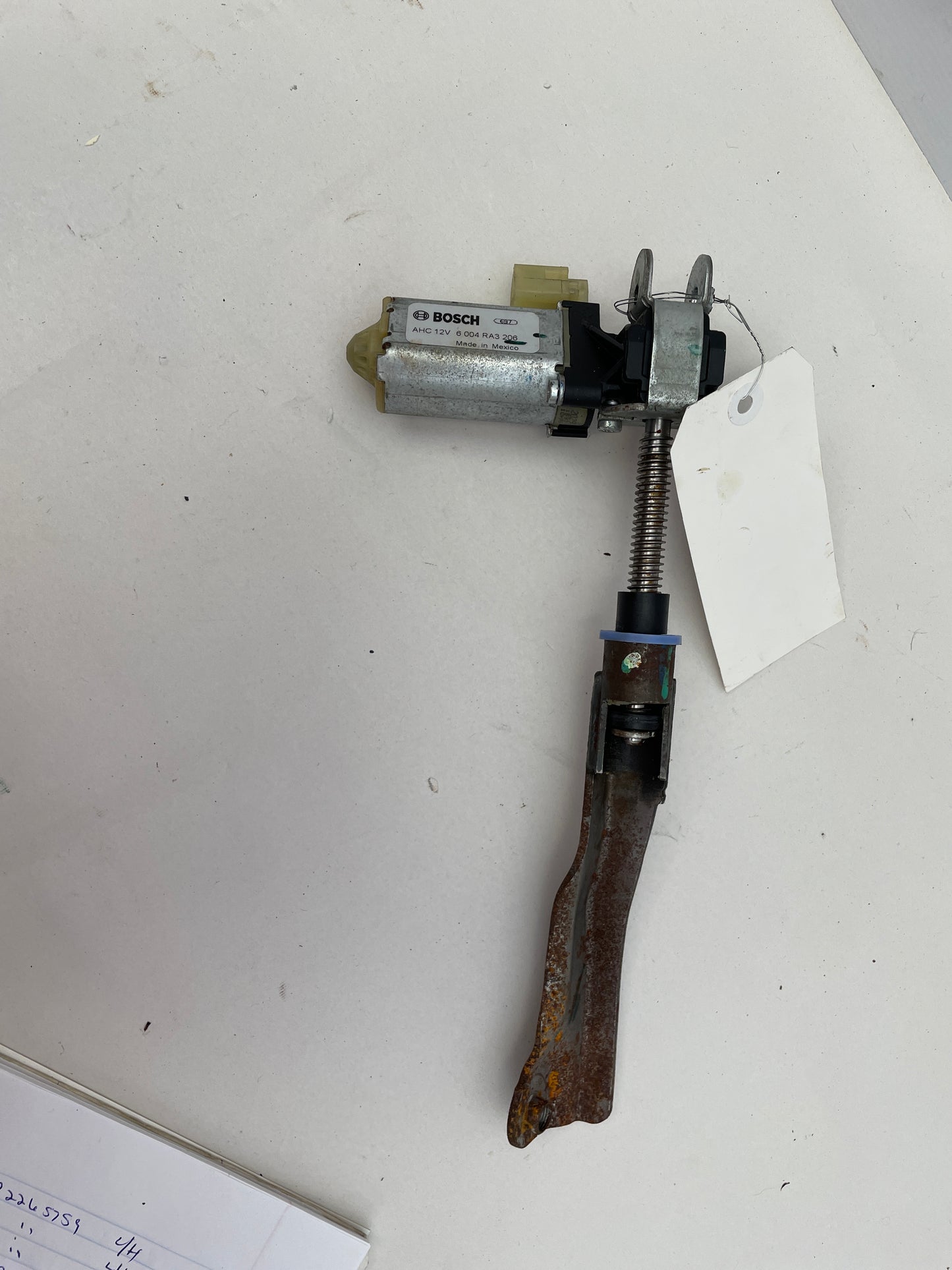 2014 Chevy SS Sedan Front LH Driver Seat Tack Adjustment Control Motor OEM - Day's Parts Yard