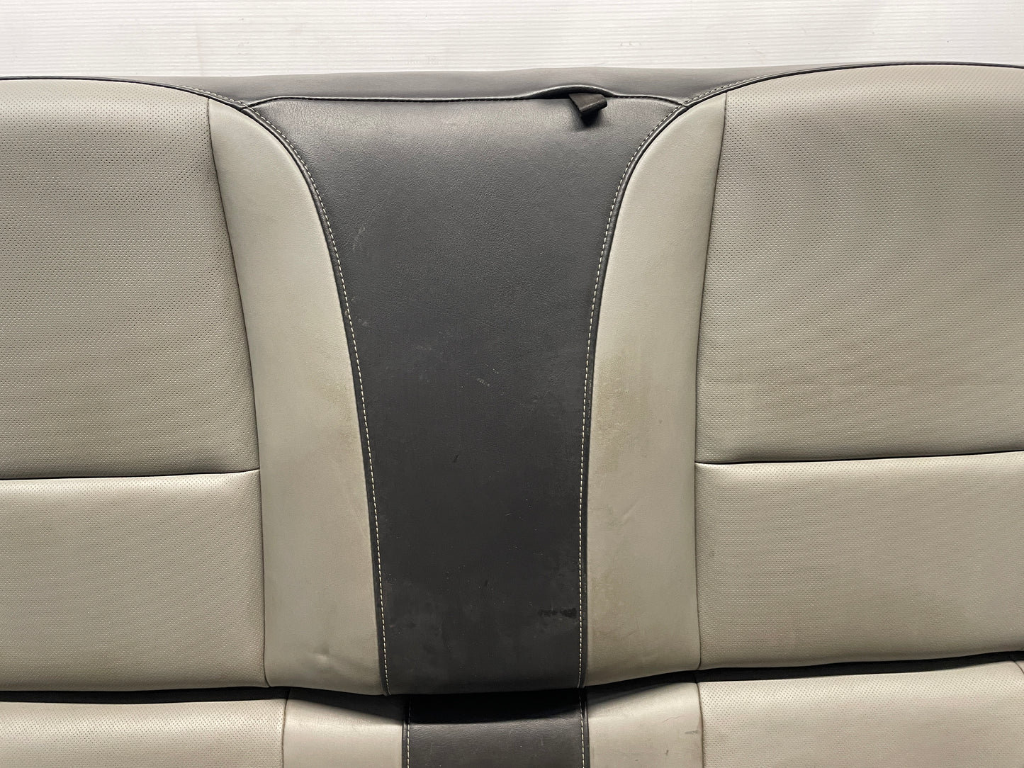 2012 Chevy Camaro SS Seats Fronts and Rears Black and Gray Grey Leather OEM - Day's Parts Yard
