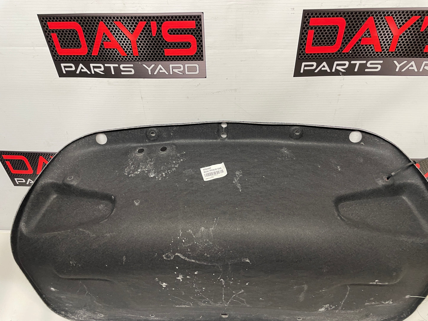 2014 Chevy SS Sedan Trunk Deck Lid Liner Carpet Felt OEM - Day's Parts Yard