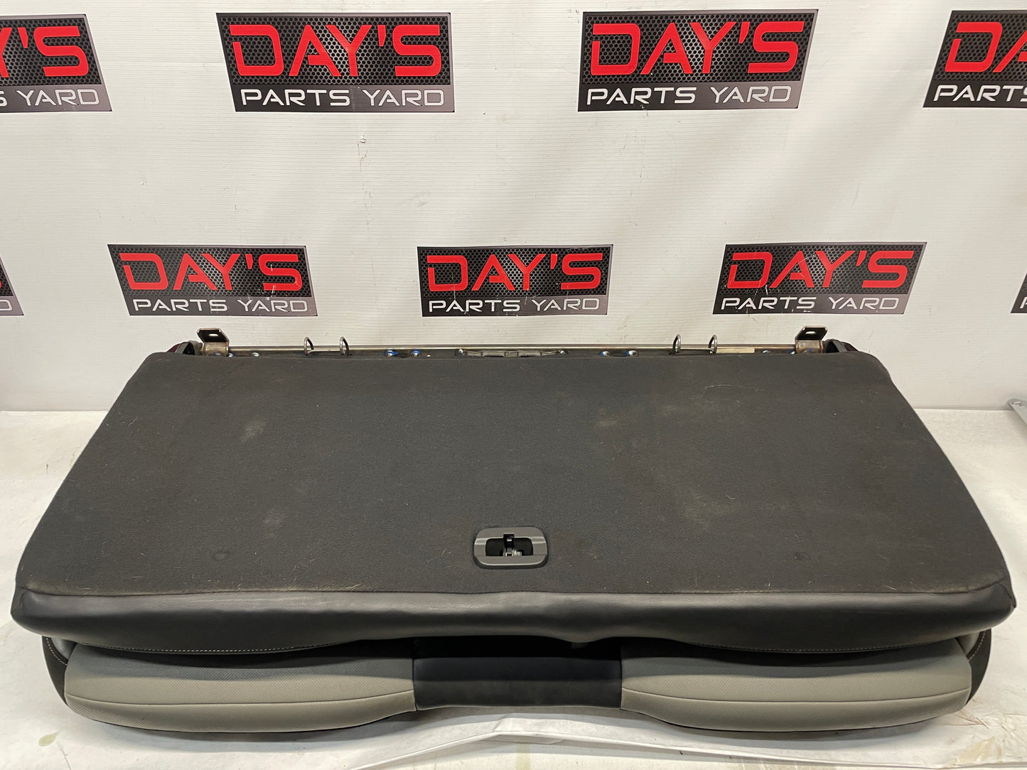 2012 Chevy Camaro SS Seats Fronts and Rears Black and Gray Grey Leather OEM - Day's Parts Yard