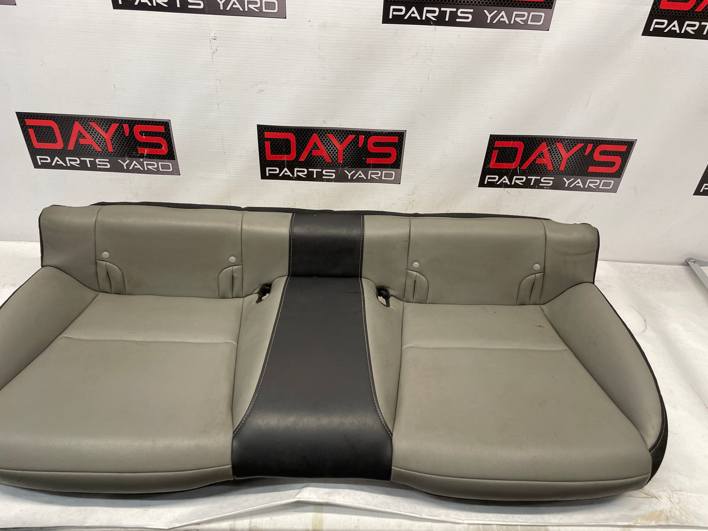 2012 Chevy Camaro SS Seats Fronts and Rears Black and Gray Grey Leather OEM - Day's Parts Yard