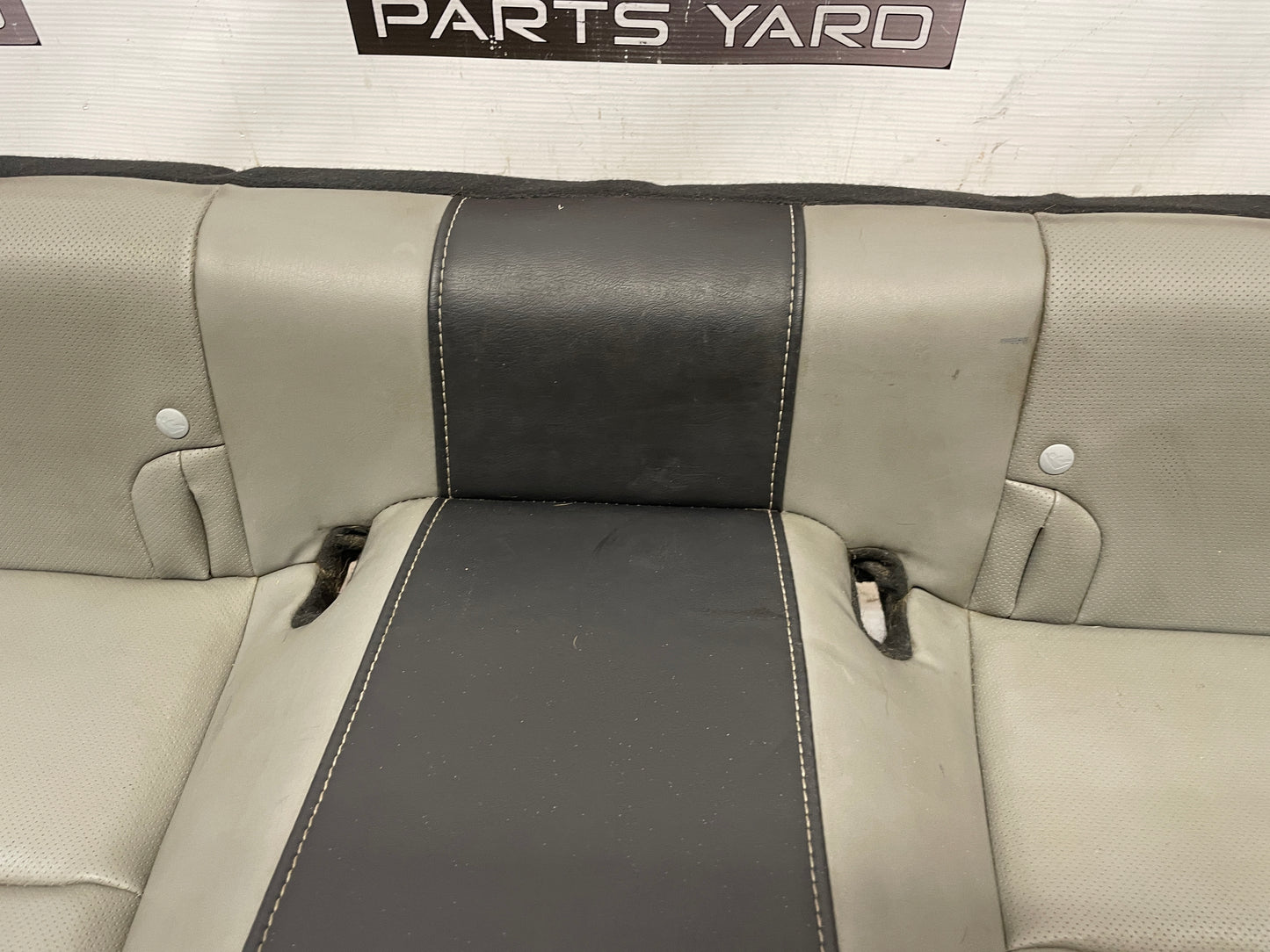 2012 Chevy Camaro SS Seats Fronts and Rears Black and Gray Grey Leather OEM - Day's Parts Yard