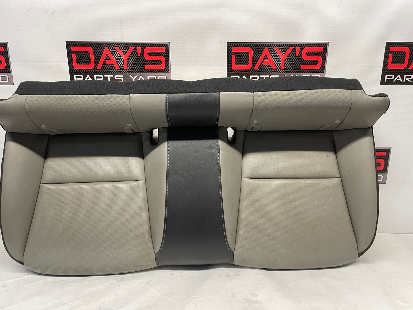 2012 Chevy Camaro SS Seats Fronts and Rears Black and Gray Grey Leather OEM - Day's Parts Yard