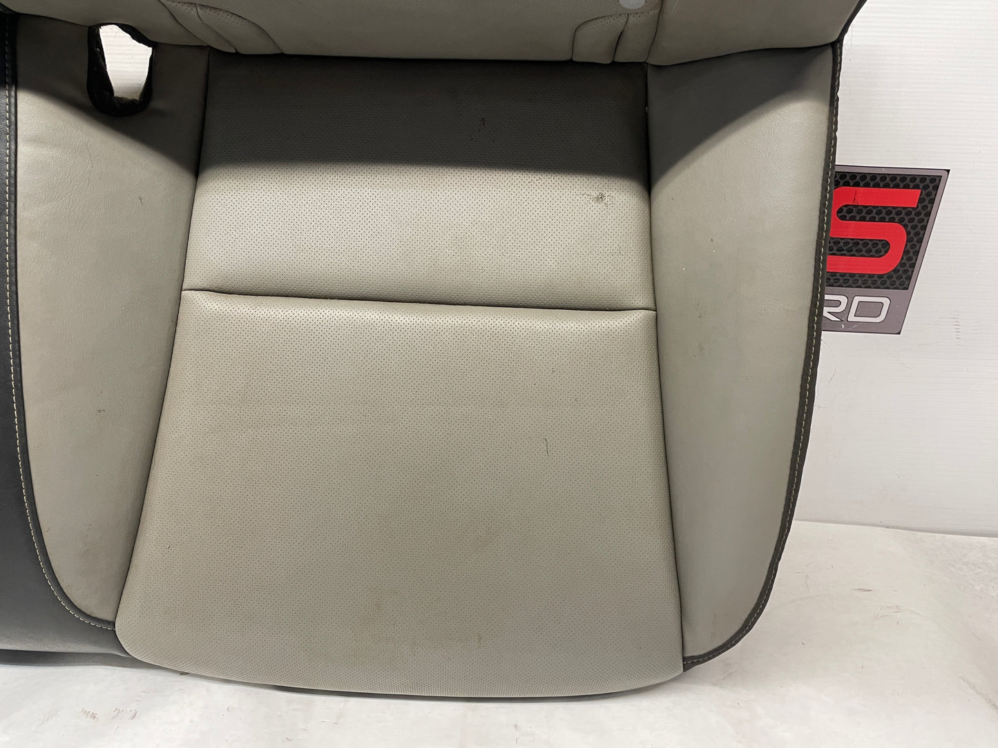 2012 Chevy Camaro SS Seats Fronts and Rears Black and Gray Grey Leather OEM - Day's Parts Yard