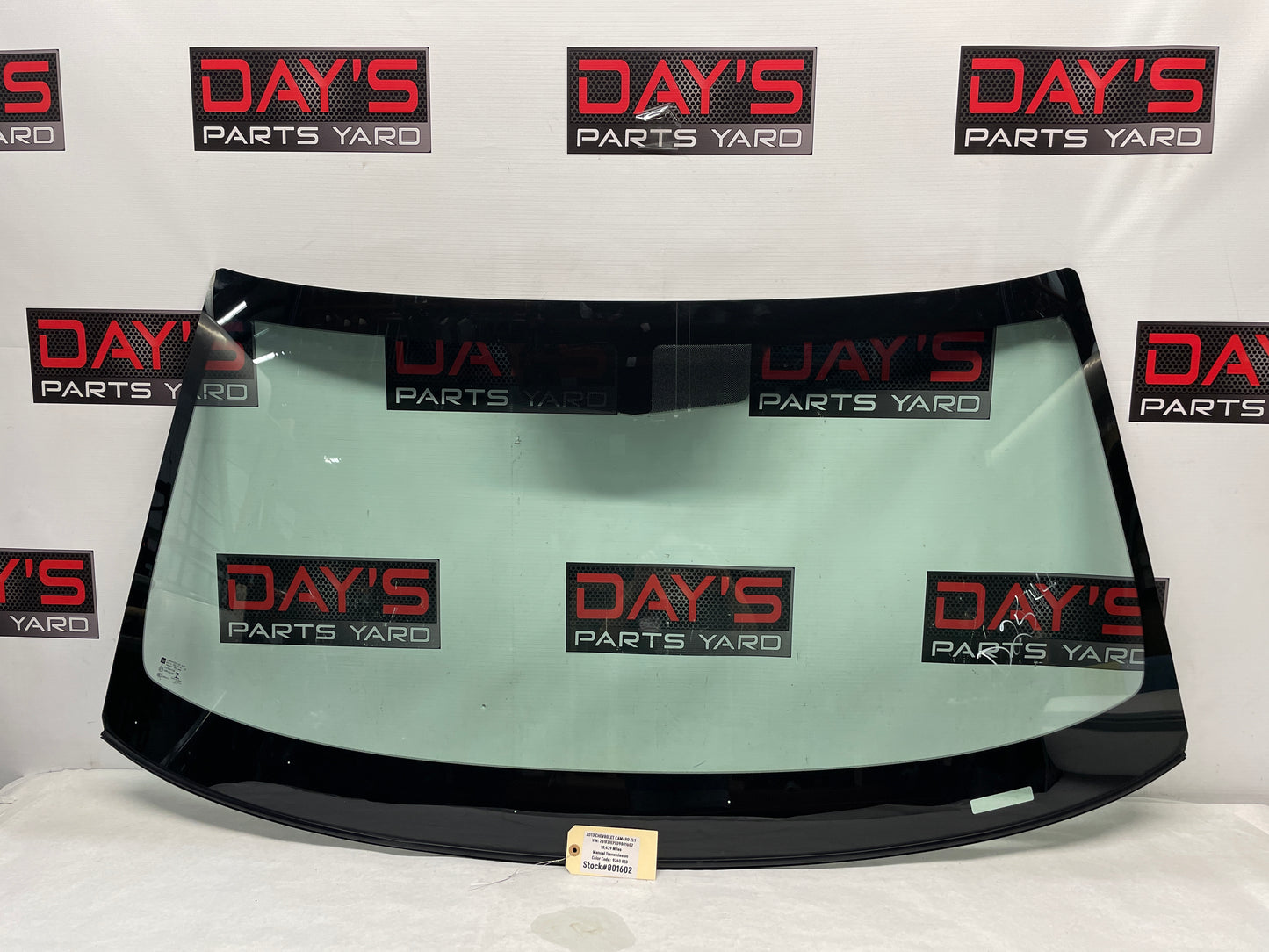 2013 Chevy Camaro ZL1 Front Windshield OEM LOCAL PICK UP ONLY - Day's Parts Yard