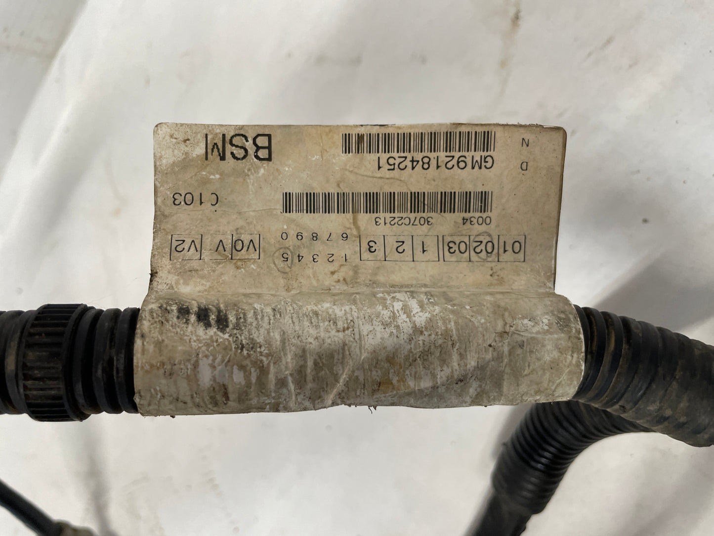 2006 Pontiac GTO Starter Alternator Positive Negative Battery Cable Wire Wiring Harness OEM - Day's Parts Yard