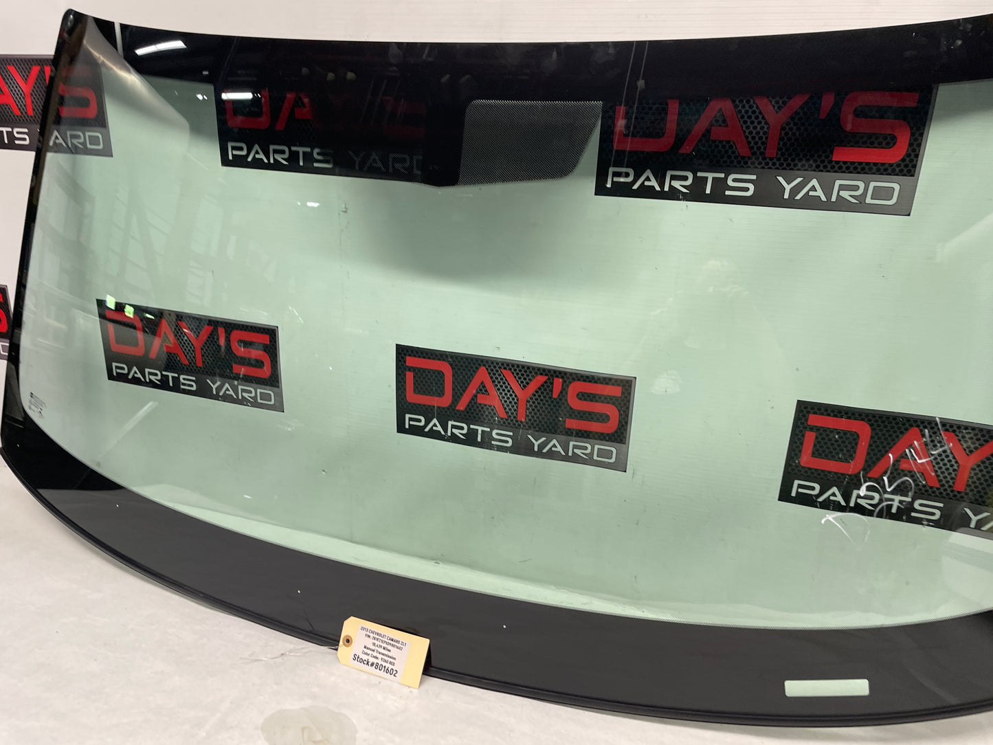 2013 Chevy Camaro ZL1 Front Windshield OEM LOCAL PICK UP ONLY - Day's Parts Yard