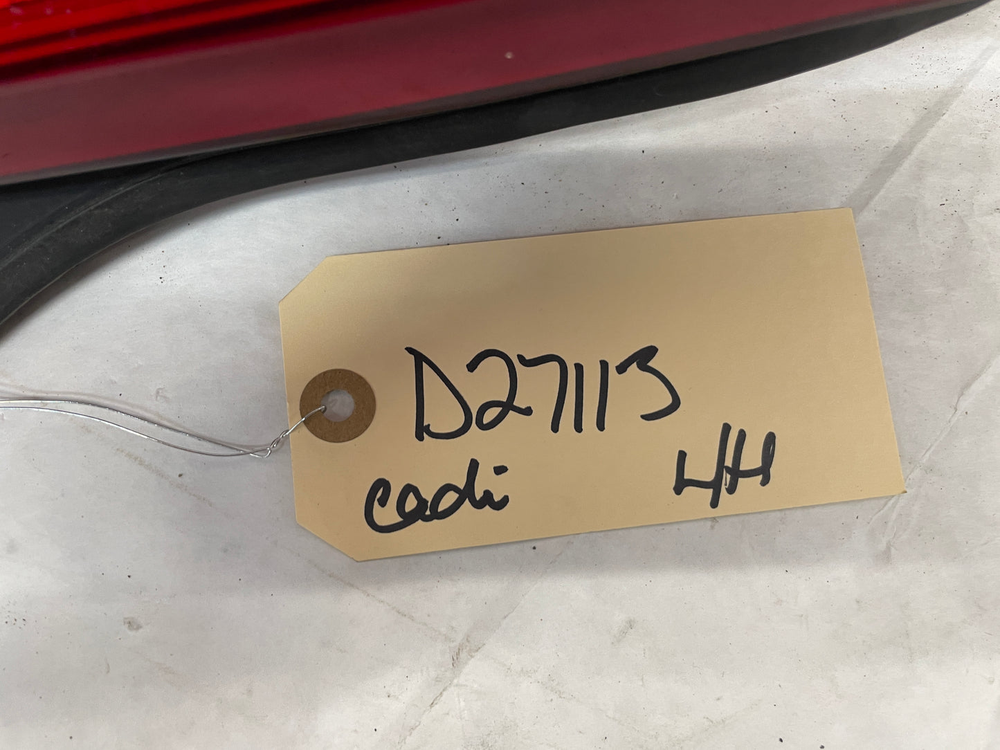 2016 Cadillac CTS-V LH Driver Tail Light Taillight Stop Lamp OEM