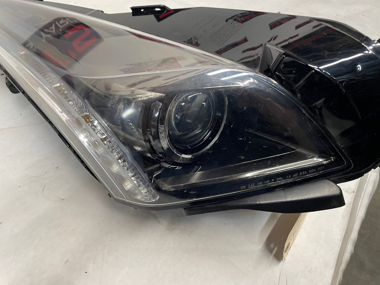 2016 Cadillac CTS-V RH Passenger Headlight Head Light Lamp HID Xenon OEM