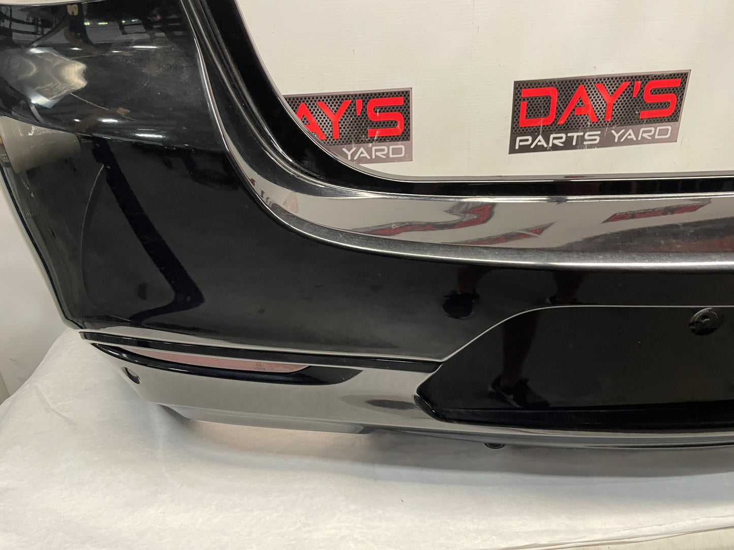 2016 Chevy SS Sedan Complete Rear Bumper Cover Black OEM - Day's Parts Yard