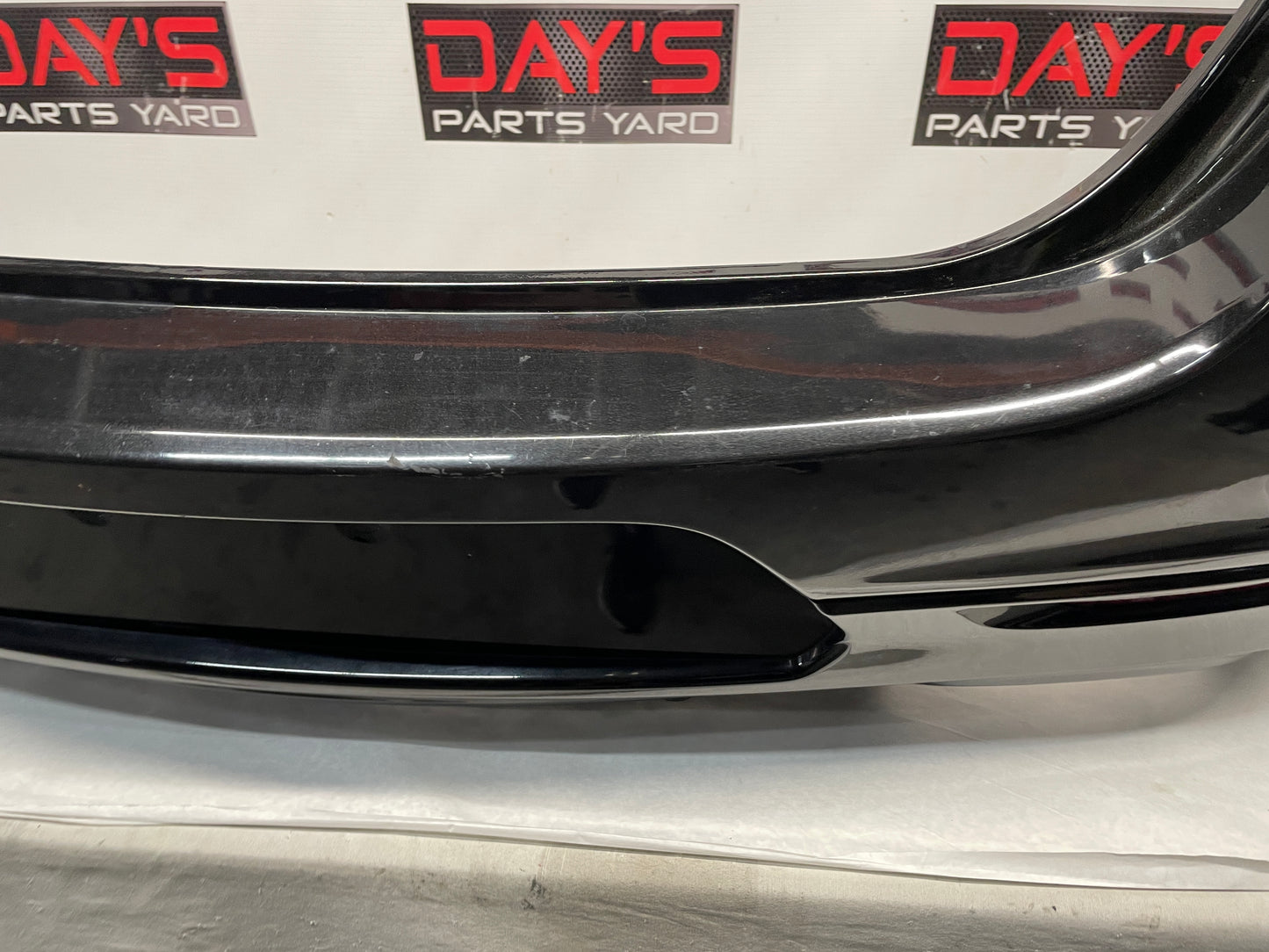 2016 Chevy SS Sedan Complete Rear Bumper Cover Black OEM - Day's Parts Yard