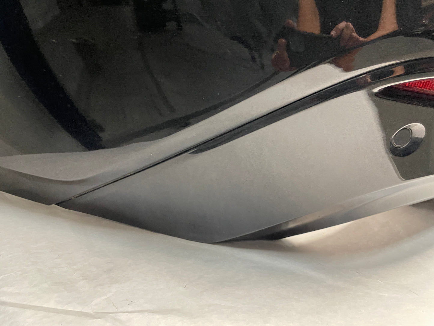 2016 Chevy SS Sedan Complete Rear Bumper Cover Black OEM - Day's Parts Yard