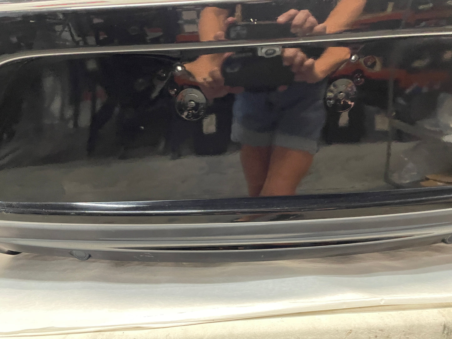 2016 Chevy SS Sedan Complete Rear Bumper Cover Black OEM - Day's Parts Yard