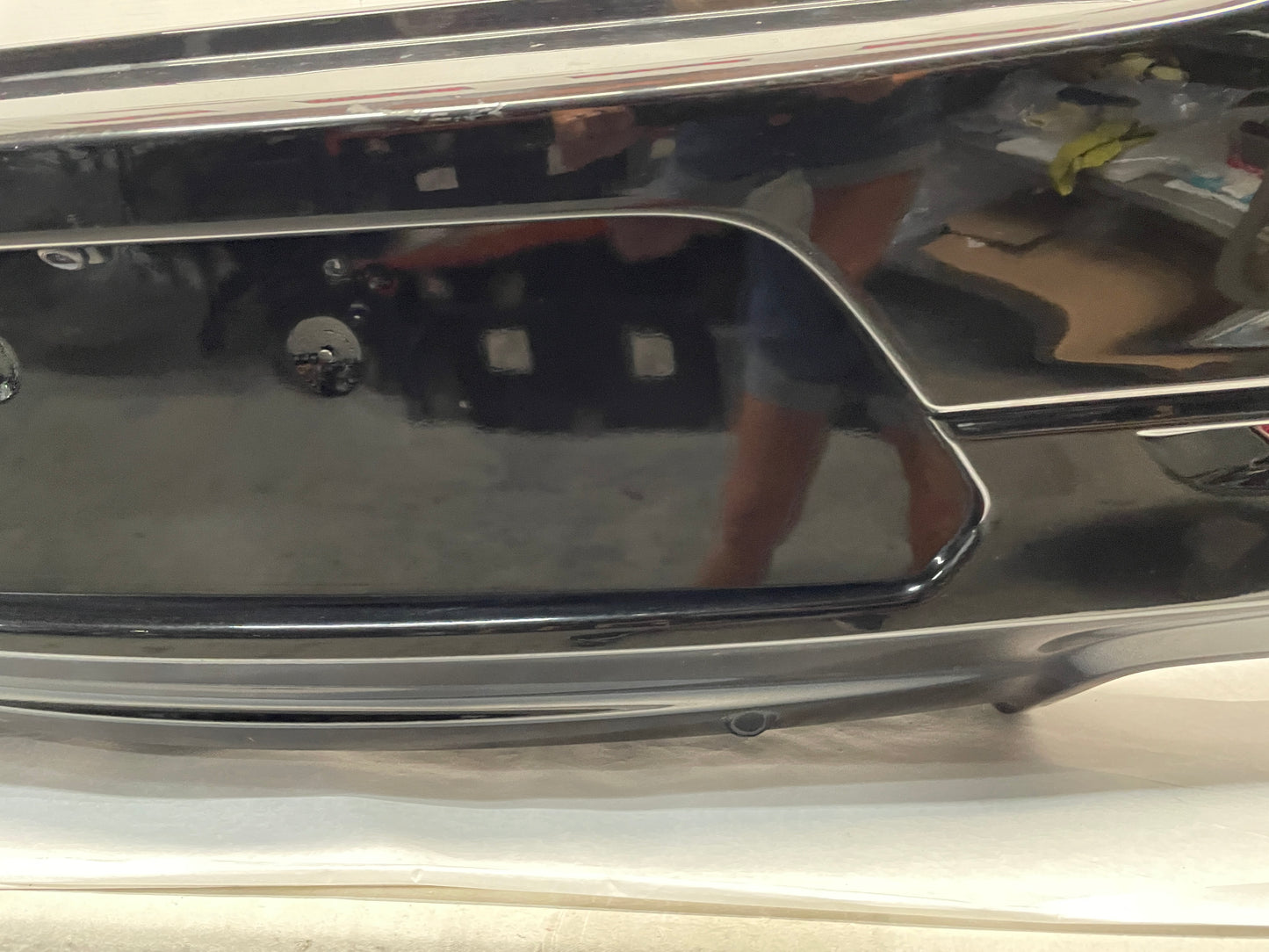 2016 Chevy SS Sedan Complete Rear Bumper Cover Black OEM - Day's Parts Yard