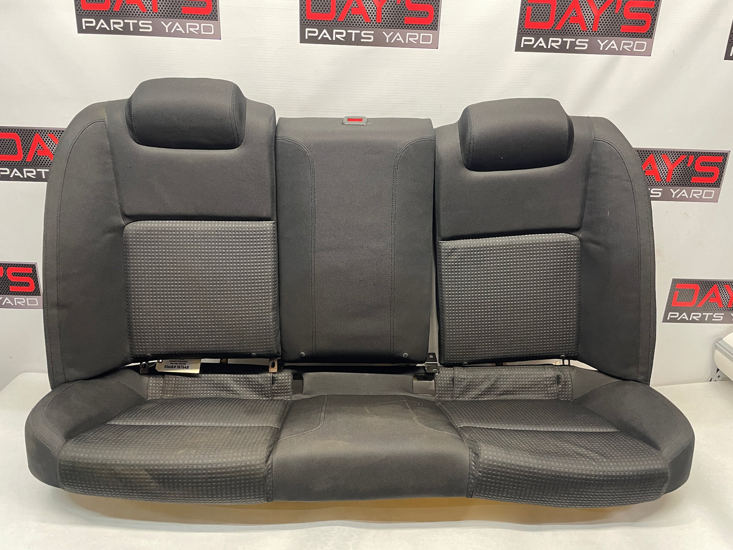 2009 Pontiac G8 GT Seats Fronts and Rears Black Cloth OEM - Day's Parts Yard