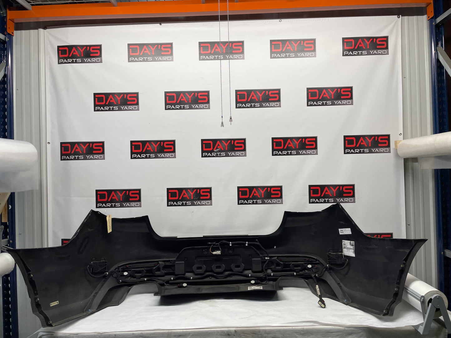 2016 Chevy SS Sedan Complete Rear Bumper Cover Black OEM - Day's Parts Yard