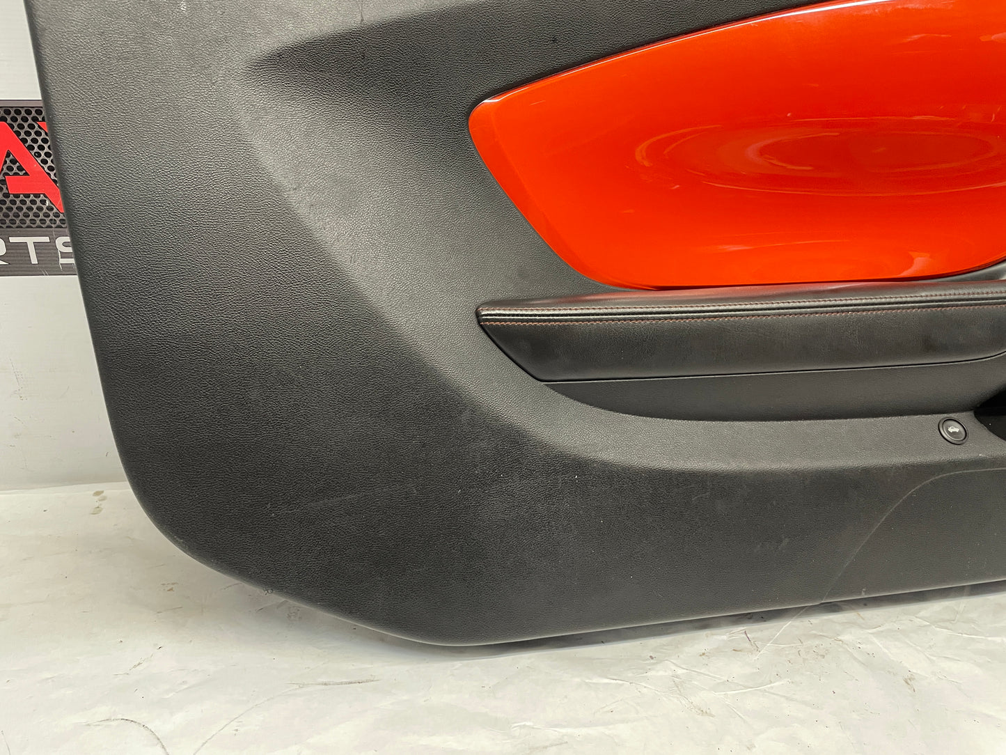 2010 Chevy Camaro SS LH Driver Front Interior Door Panel Orange OEM - Day's Parts Yard
