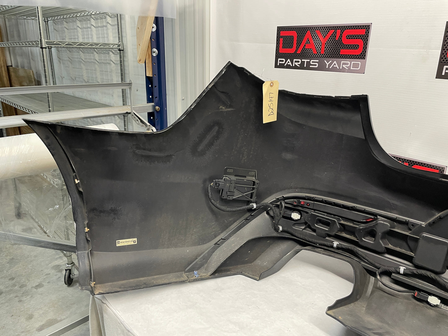 2016 Chevy SS Sedan Complete Rear Bumper Cover Black OEM - Day's Parts Yard