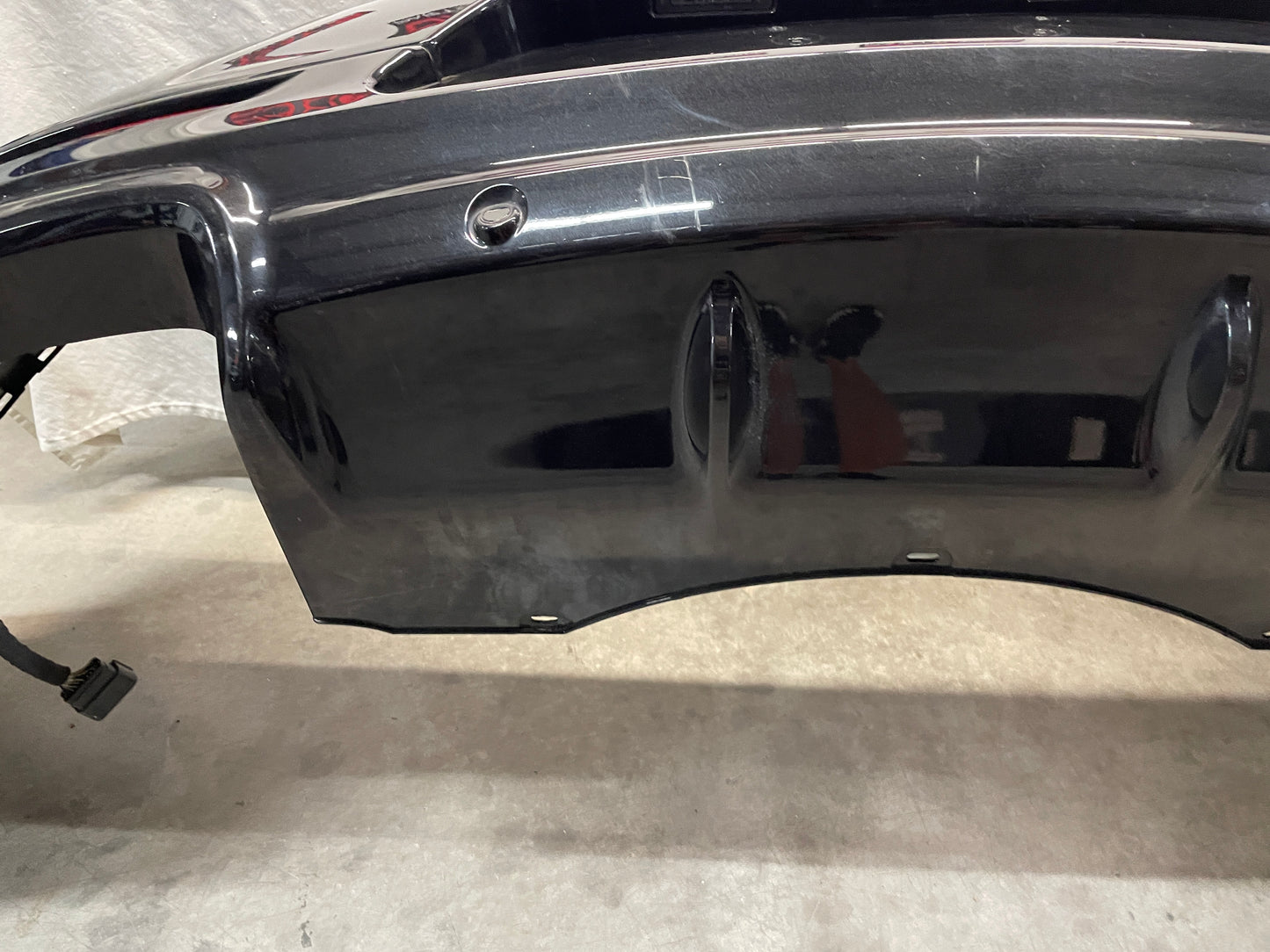 2016 Chevy SS Sedan Complete Rear Bumper Cover Black OEM - Day's Parts Yard
