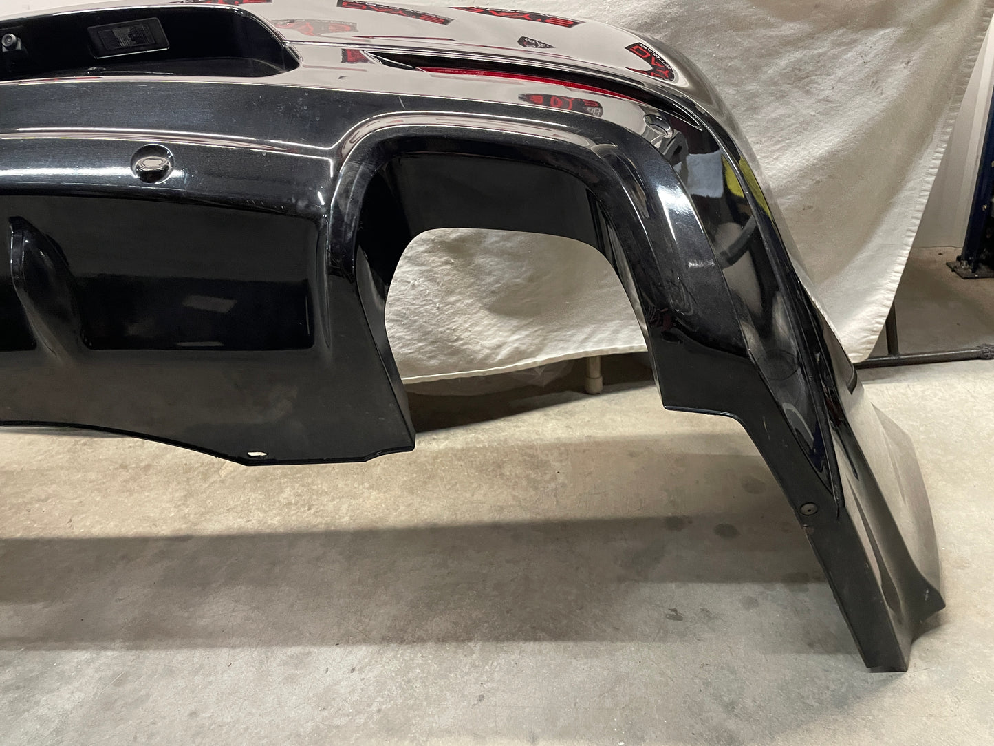 2016 Chevy SS Sedan Complete Rear Bumper Cover Black OEM - Day's Parts Yard