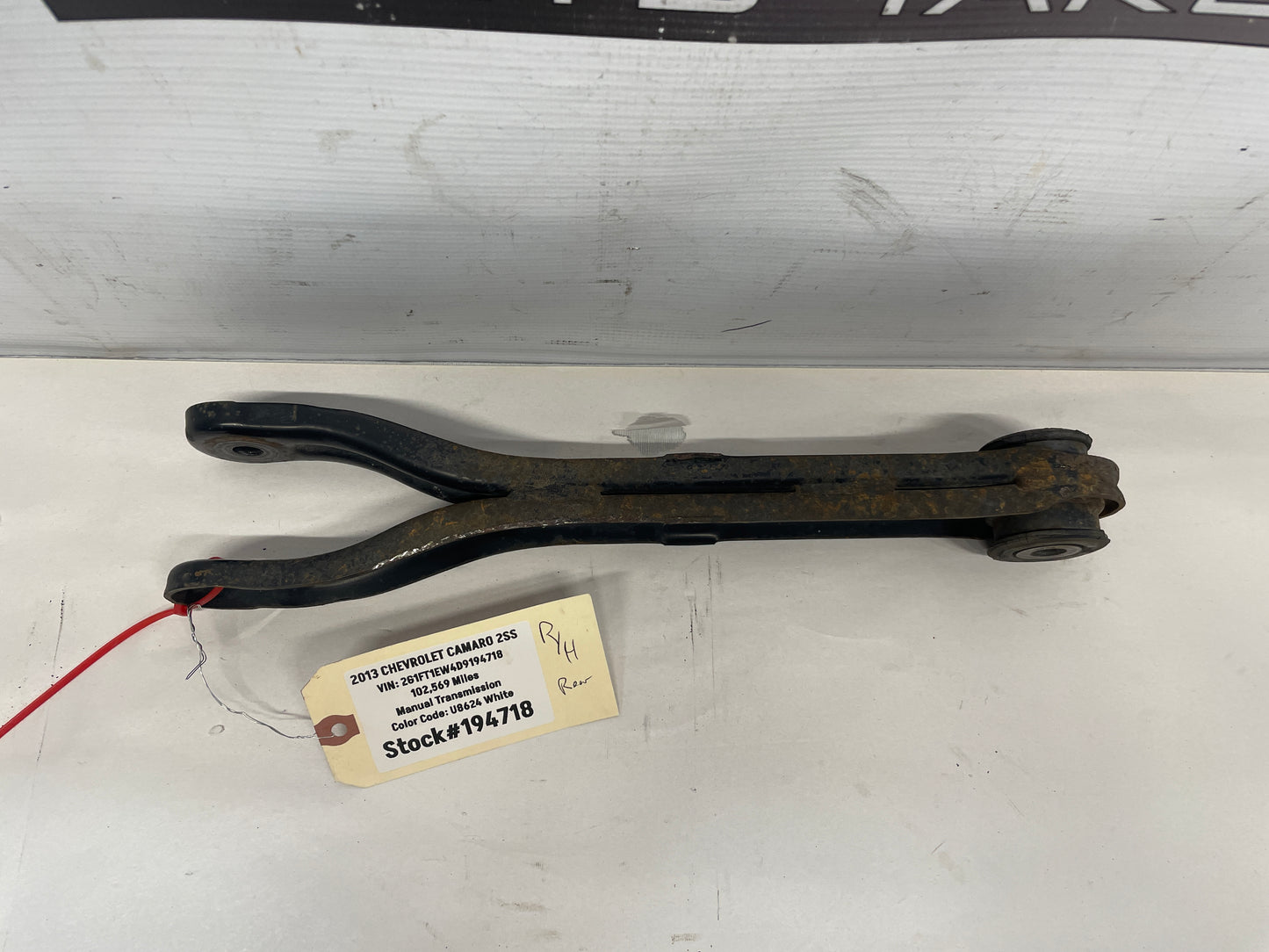 2013 Chevy Camaro 2SS RH Passenger Rear Lower Control Drag Trailing Arm Link OEM - Day's Parts Yard
