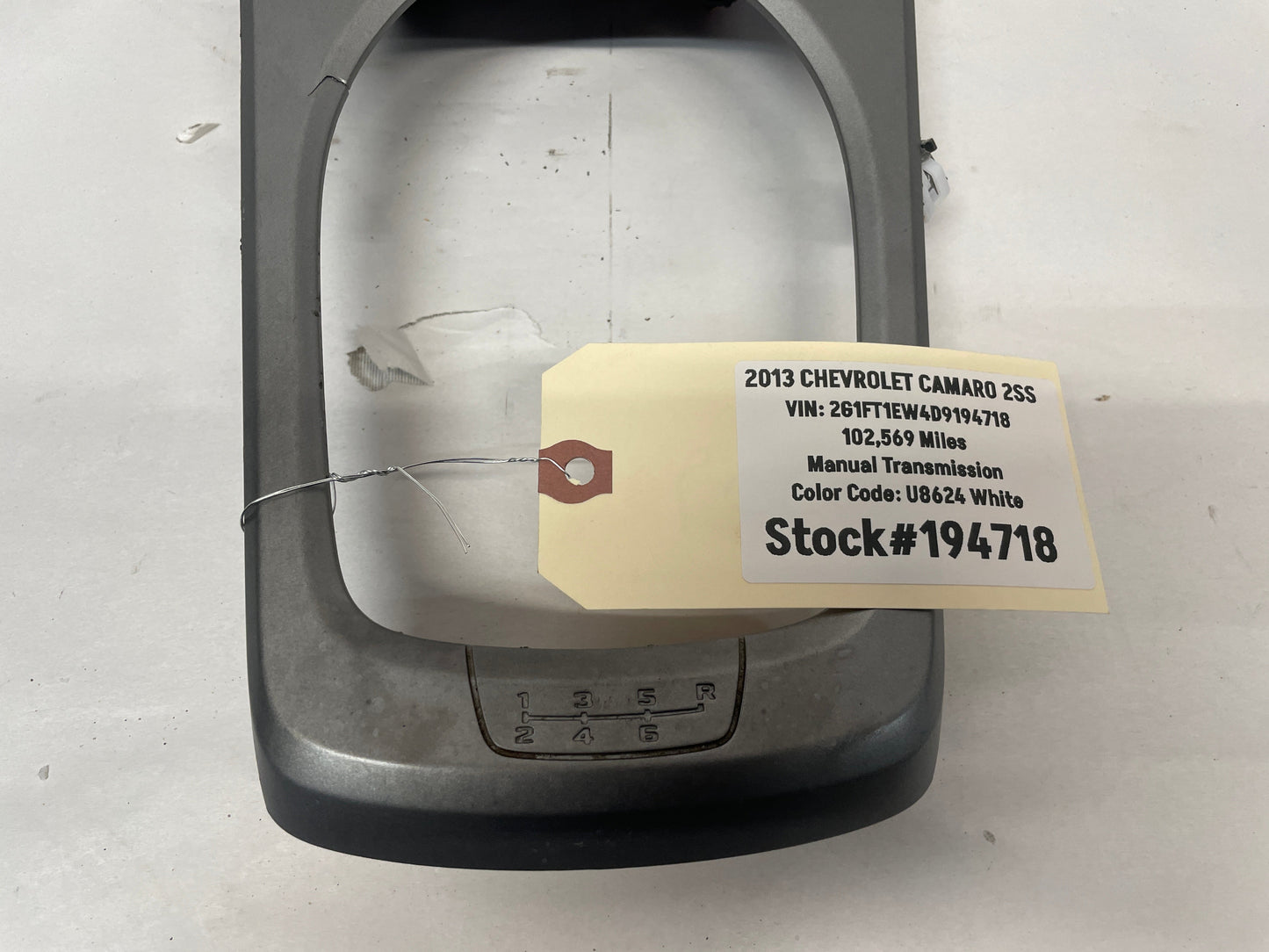 2013 Chevy Camaro 2SS Center Console Auxiliary Gauges Package OEM - Day's Parts Yard