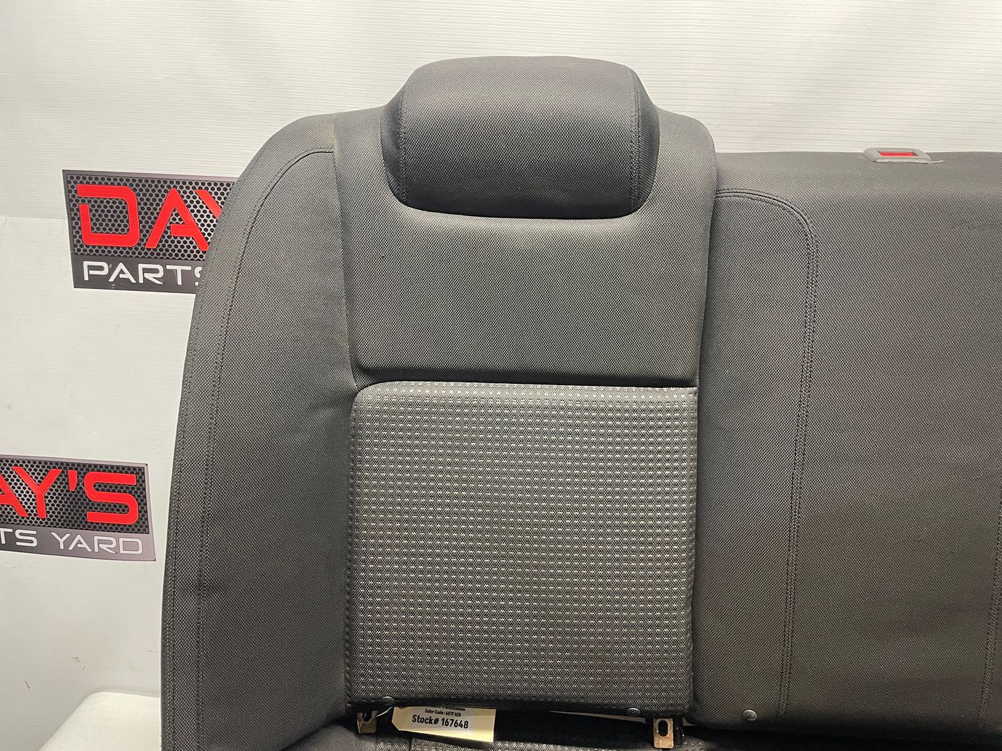 2009 Pontiac G8 GT Seats Fronts and Rears Black Cloth OEM - Day's Parts Yard
