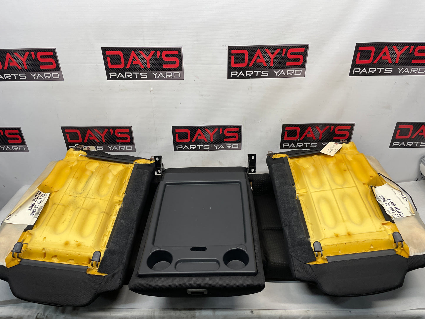 2009 Pontiac G8 GT Seats Fronts and Rears Black Cloth OEM - Day's Parts Yard