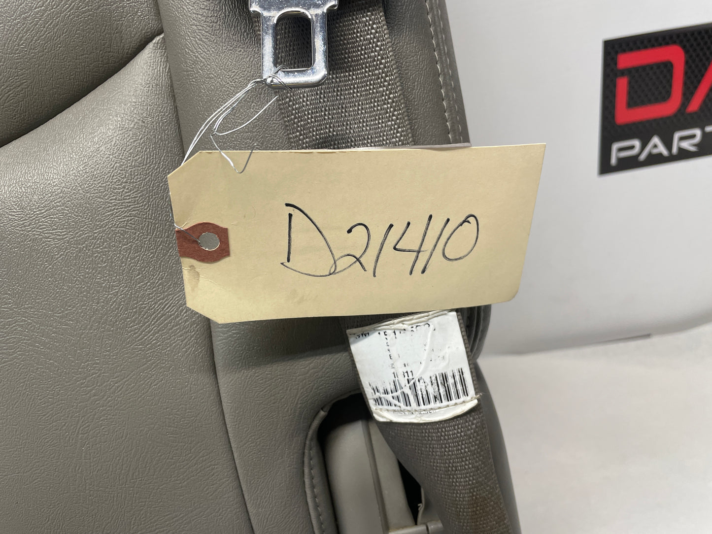 2003 Chevy Suburban Seats 3rd Row Bench Gray Grey Leather OEM - Day's Parts Yard