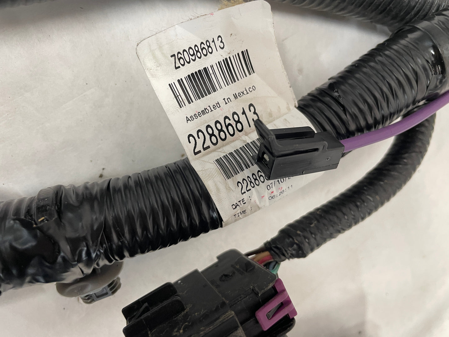 2013 Chevy Camaro ZL1 Body Wire Wiring Harness Extension OEM - Day's Parts Yard