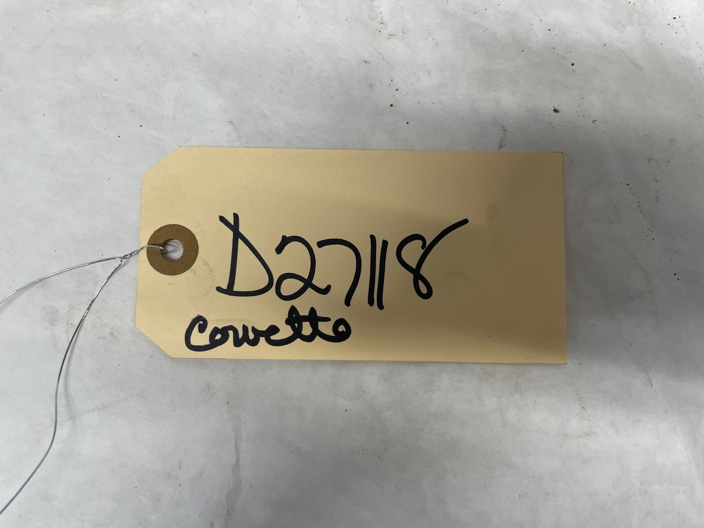 2017 Chevy Corvette Grand Sport 2LT Rear Bumper Energy Absorber OEM - Day's Parts Yard