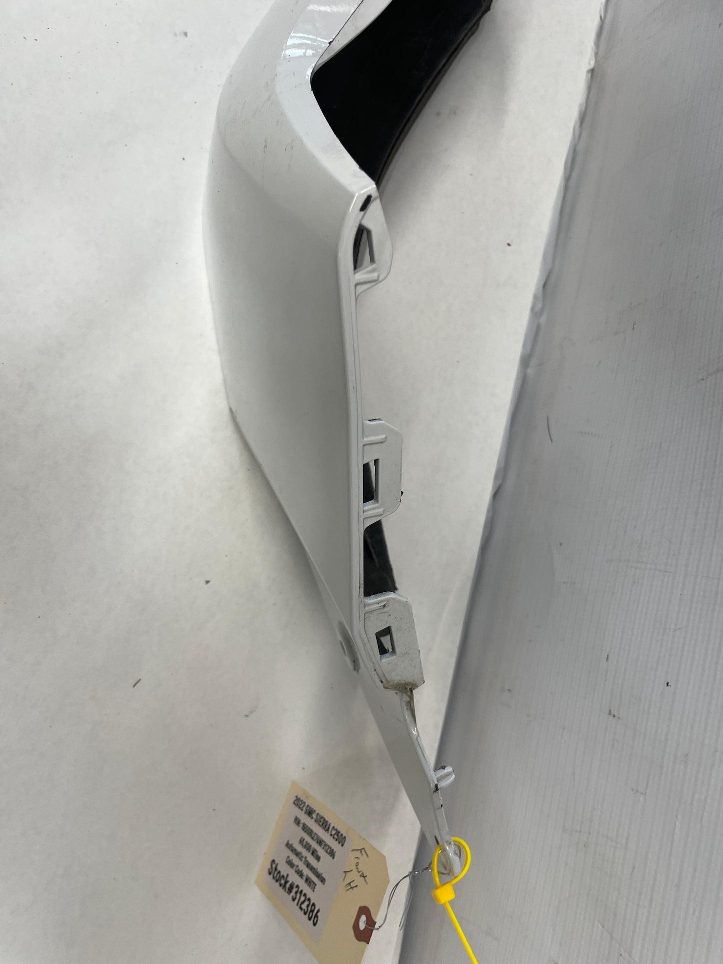 2022 GMC Sierra C2500 LH Driver Front Bumper Fender Filler Outer Trim Panel OEM - Day's Parts Yard