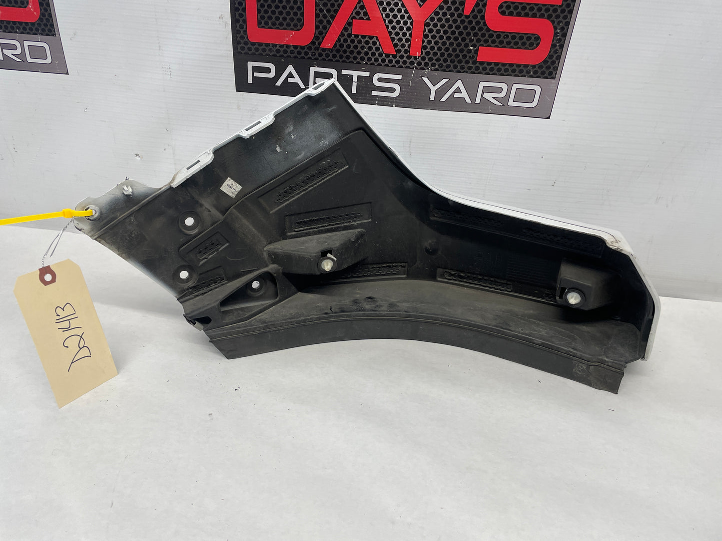2022 GMC Sierra C2500 LH Driver Front Bumper Fender Filler Outer Trim Panel OEM - Day's Parts Yard