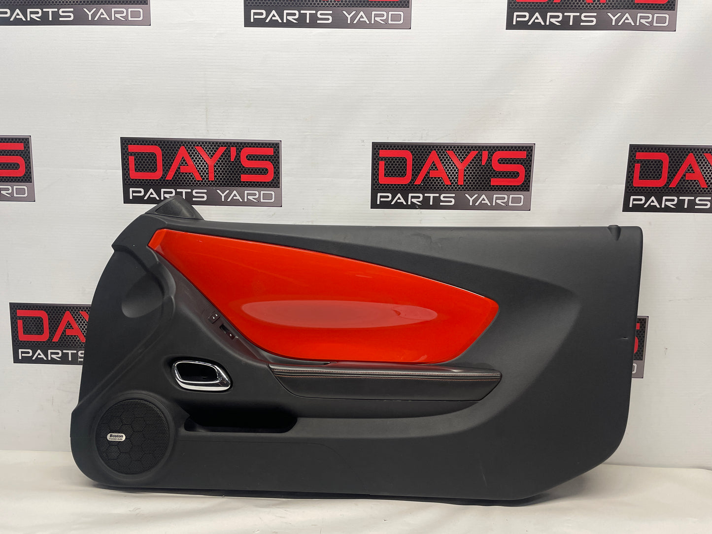 2013 Chevy Camaro 2SS RH Passenger Door Panel Orange OEM - Day's Parts Yard