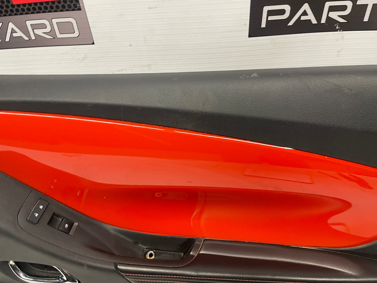 2013 Chevy Camaro 2SS RH Passenger Door Panel Orange OEM - Day's Parts Yard