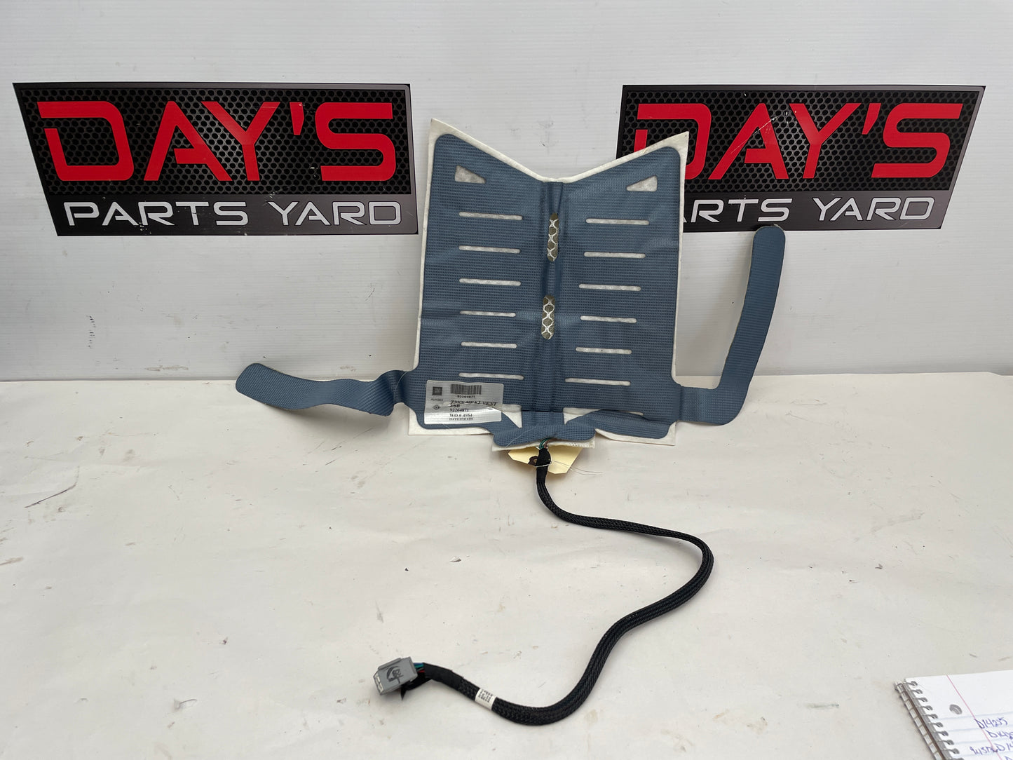 2014 Chevy SS Sedan Front Seat Back Heater Element Vent Fan Mat OEM - Day's Parts Yard