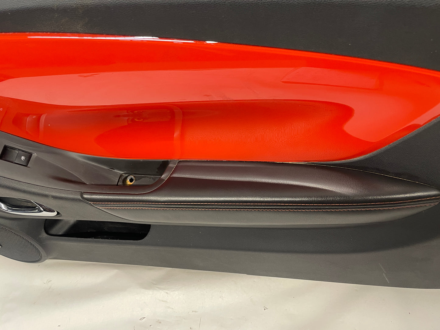 2013 Chevy Camaro 2SS RH Passenger Door Panel Orange OEM - Day's Parts Yard