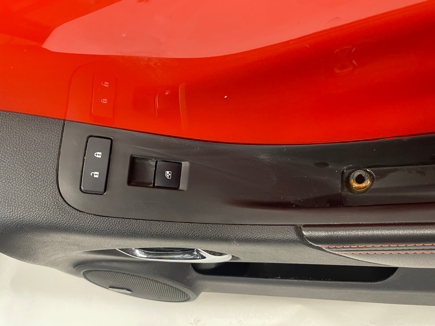 2013 Chevy Camaro 2SS RH Passenger Door Panel Orange OEM - Day's Parts Yard