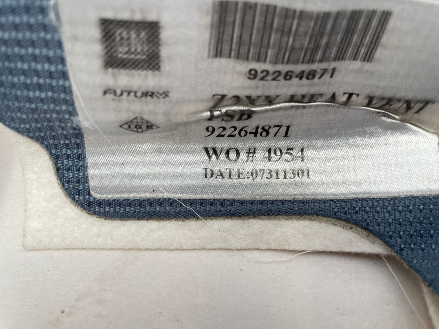 2014 Chevy SS Sedan Front Seat Back Heat Element Vent Fan Mat OEM - Day's Parts Yard