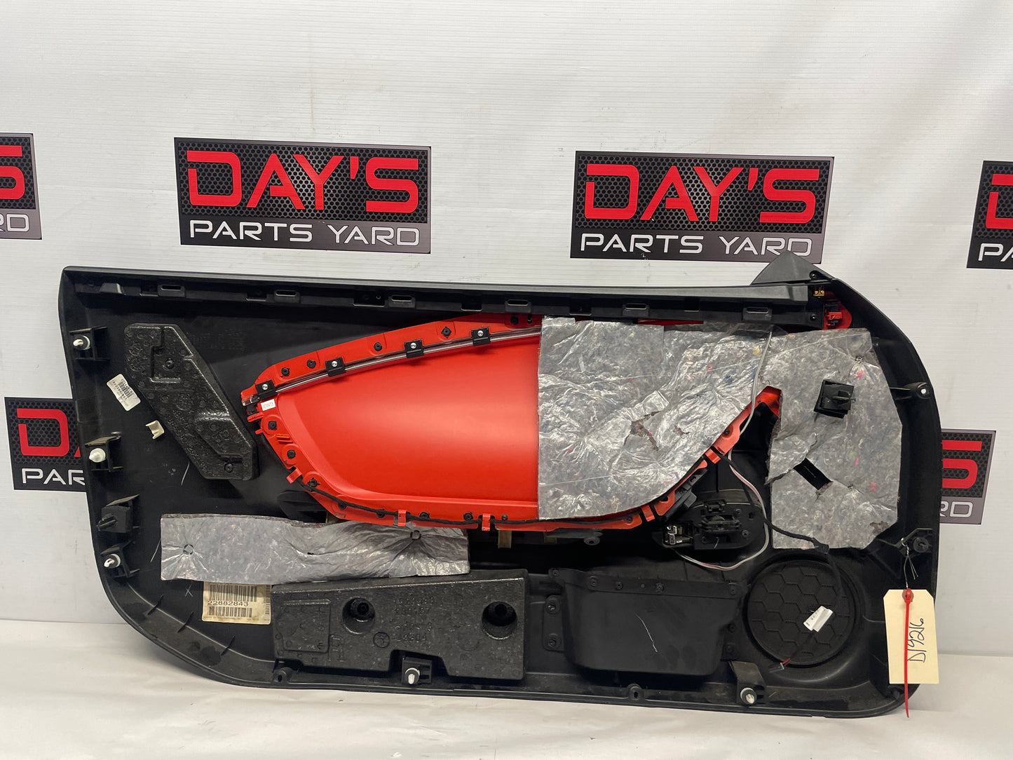 2013 Chevy Camaro 2SS RH Passenger Door Panel Orange OEM - Day's Parts Yard